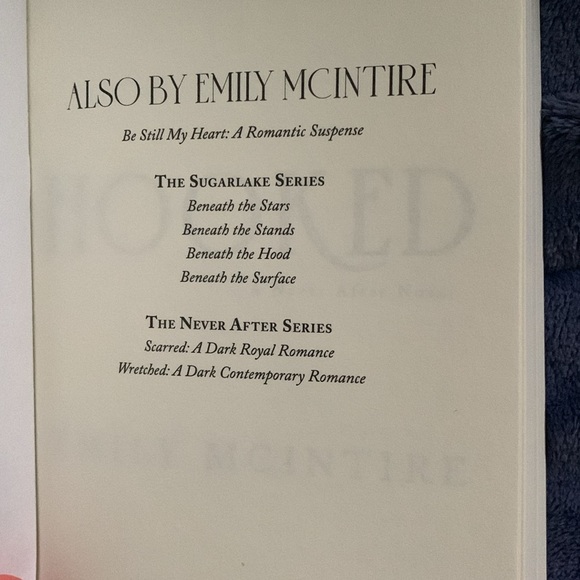 Dark romance book
Hooked by Emily Mcintire - Picture 3 of 4